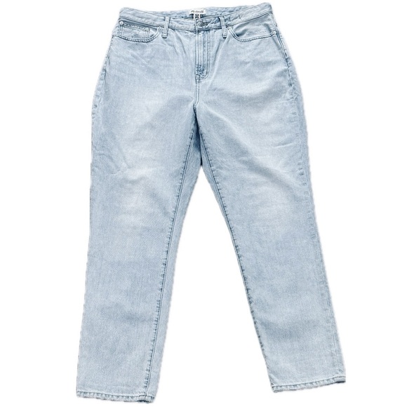 Madewell Denim - MADEWELL Mom Jeans, Women’s Size 32T, Curvy Perfect Vintage, Light Blue Wash NWT